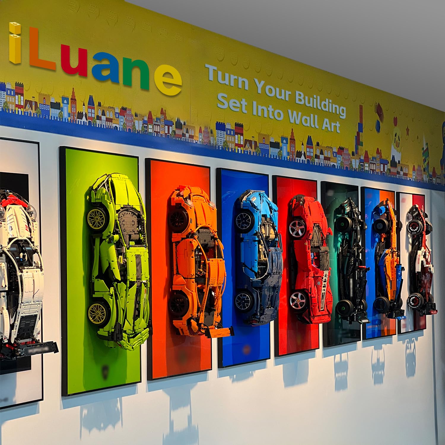 Amazon.co.jp: iLuane ディスプレイウォールボード LEGO 42115